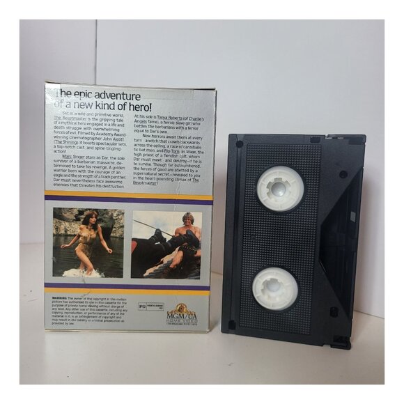 Beastmaster BETA Tape Betamax (Not VHS) Marc Singer - Picture 2 of 3